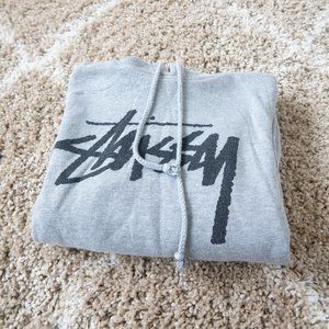 Men's Stussy Logo Hoodie  | Boyfriend's Closet